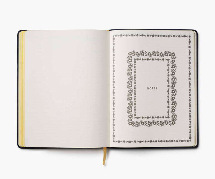 2026 Wildwood 12-Month Embroidered Book-Bound Planner