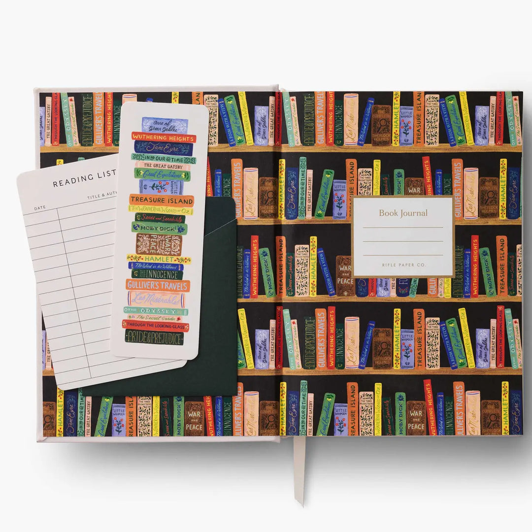 Classic Book Club Embroidered Journal