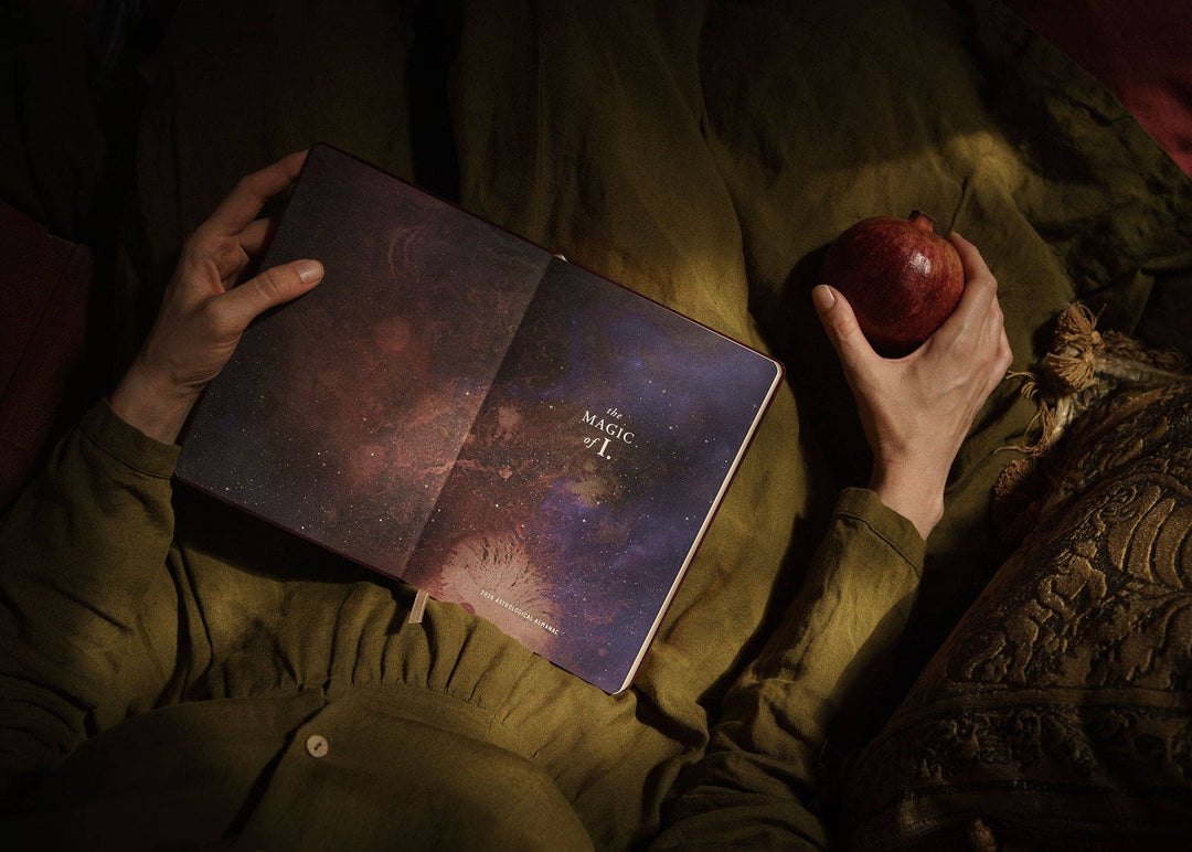 Magic of I - 2026 Astrological Almanac & Guidebook - Pomegranate Velvet