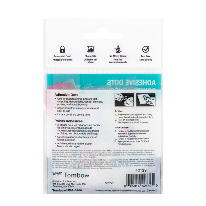 Tombow Adhesive Dots - 100 Pack