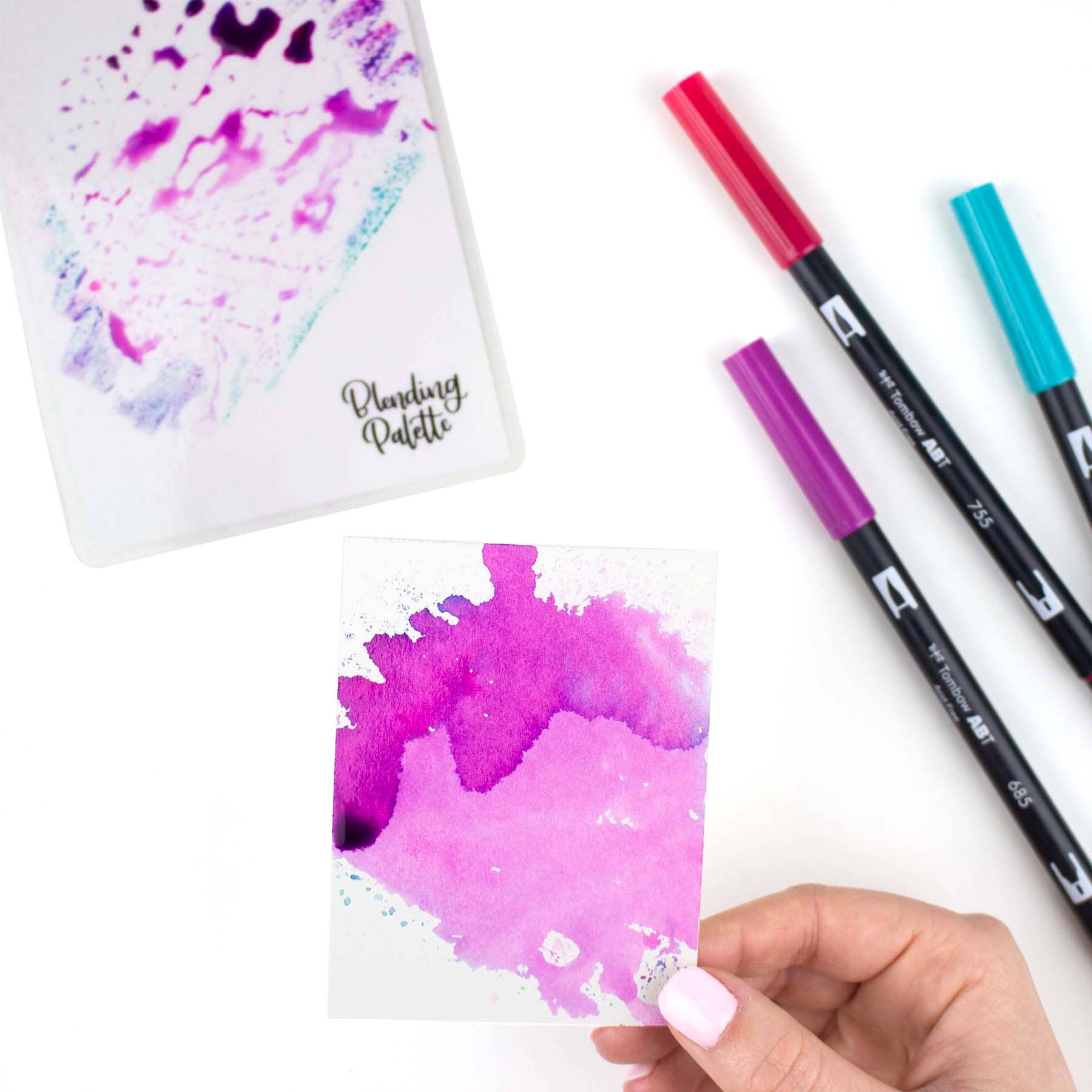 Tombow Dual Brush Pen Blending Palette
