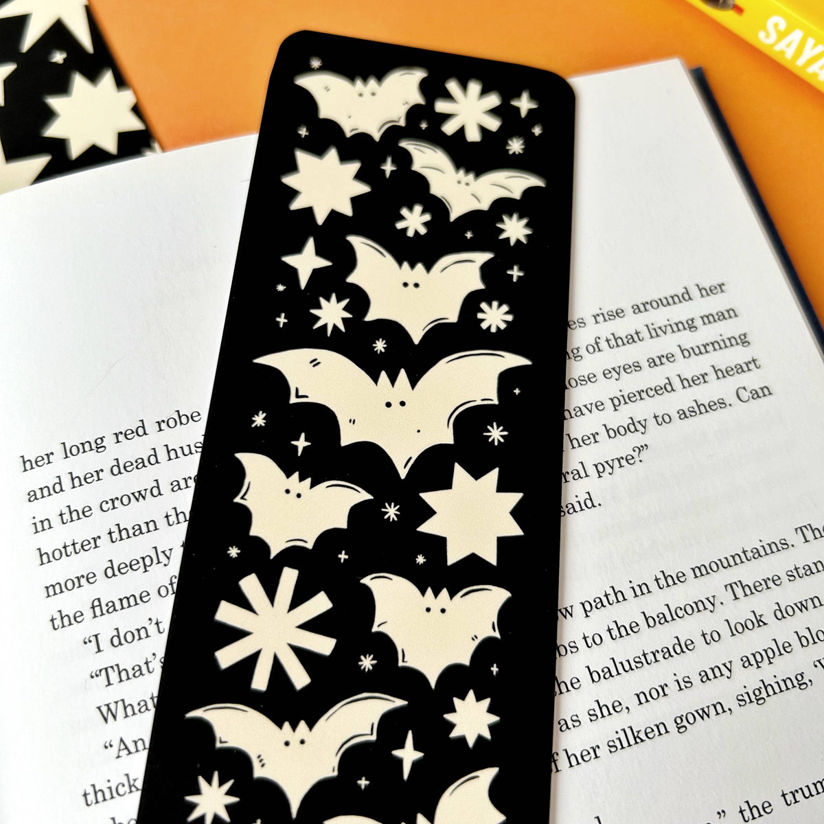 Batty for Reading Bookmark