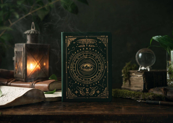 Magic of I - 2026 Astrological Almanac & Guidebook - Deep Moss Green