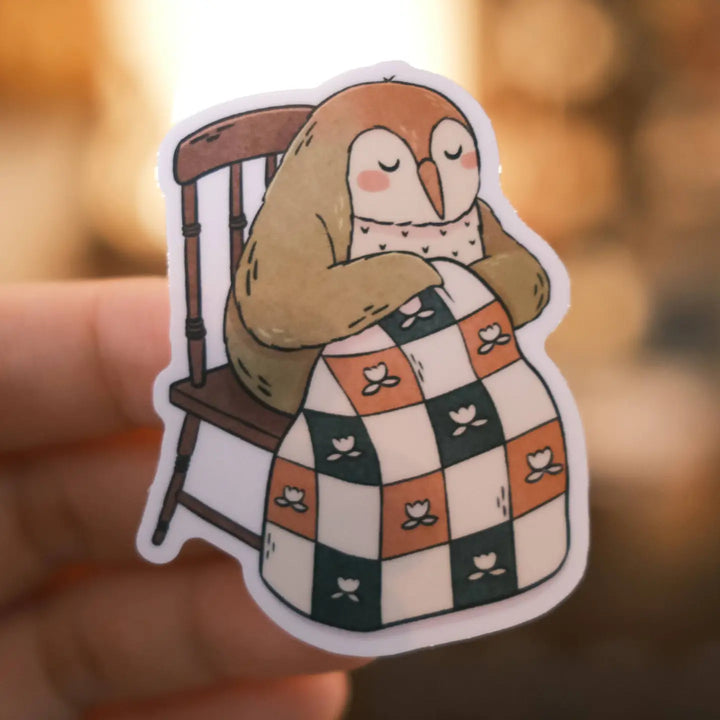 Quilting Tailorbird Sticker