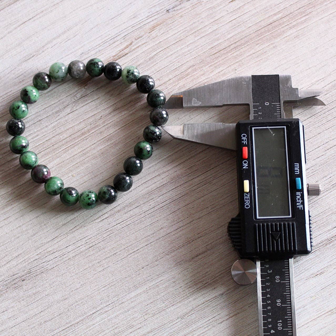 Ruby Zoisite - Crystal Bracelet