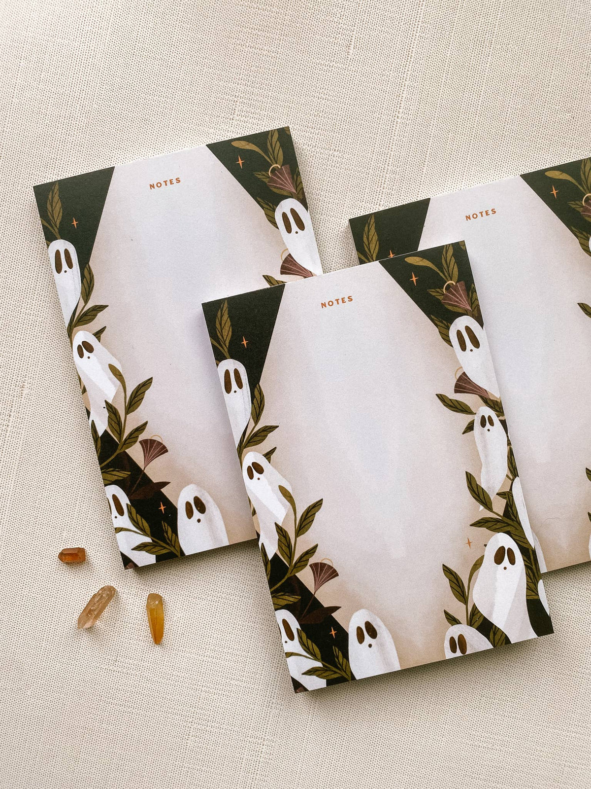 Ghost Moonflower Notepad