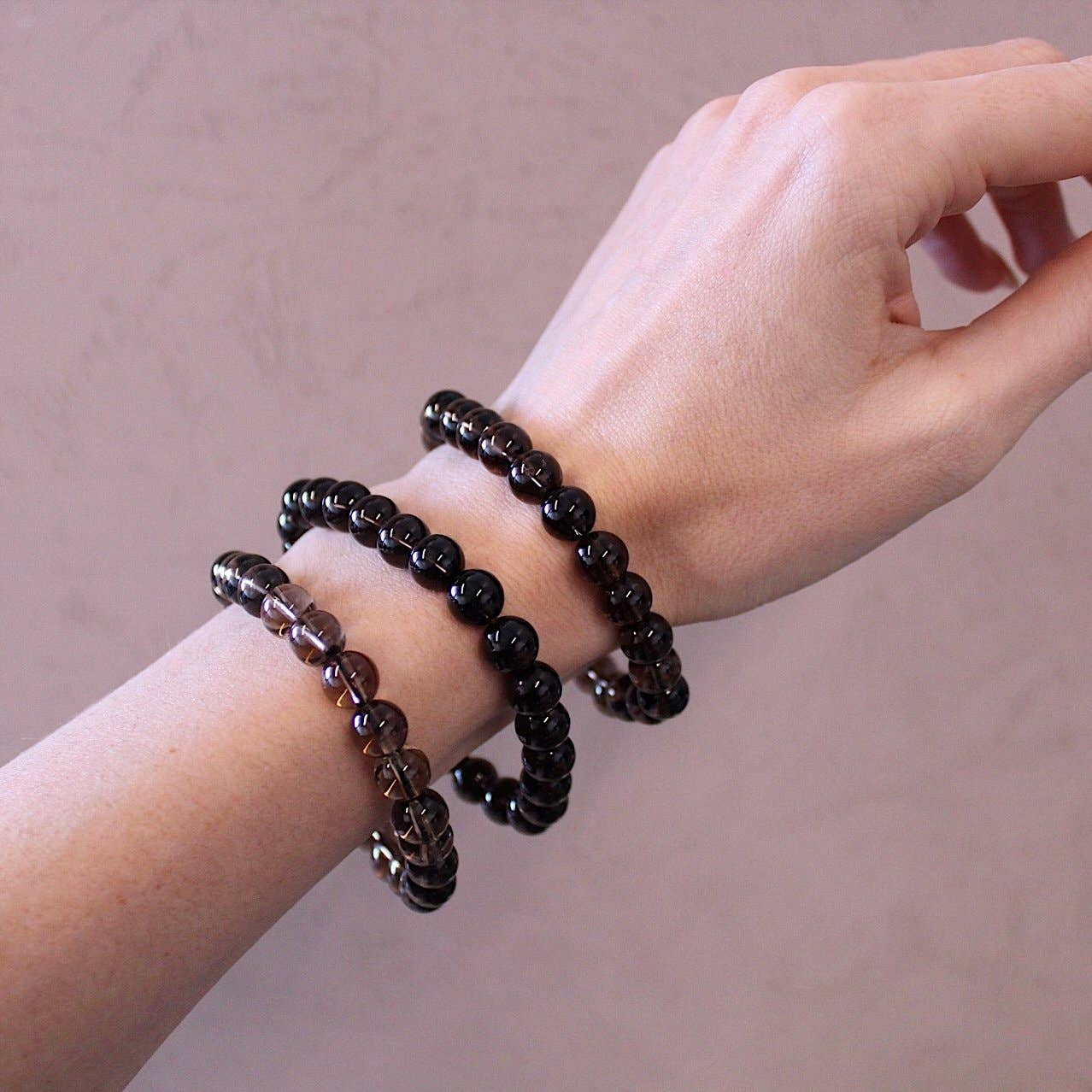 Smoky Quartz - Crystal Bracelet