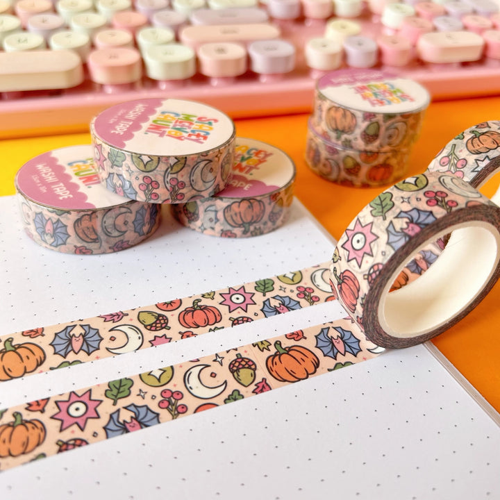 Autumn Pumpkin Washi Tape