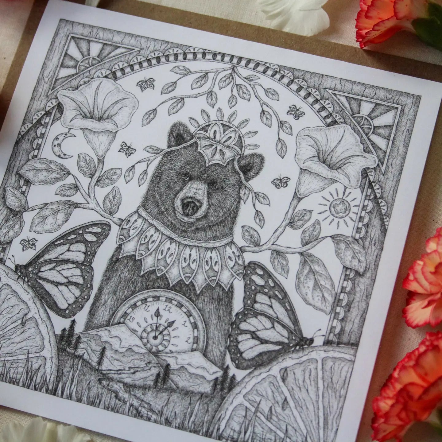 The Awakening Bear Card