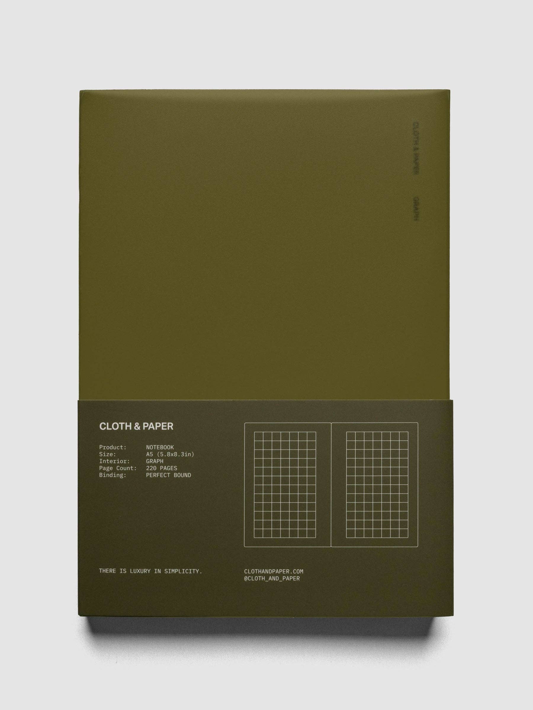 A5 Perfect Bound Notebook - 4 Styles