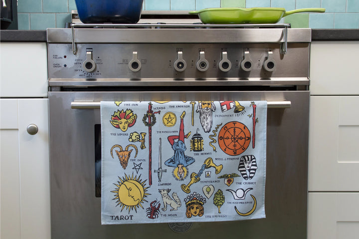 Rider Waite Tarot Tea Towel