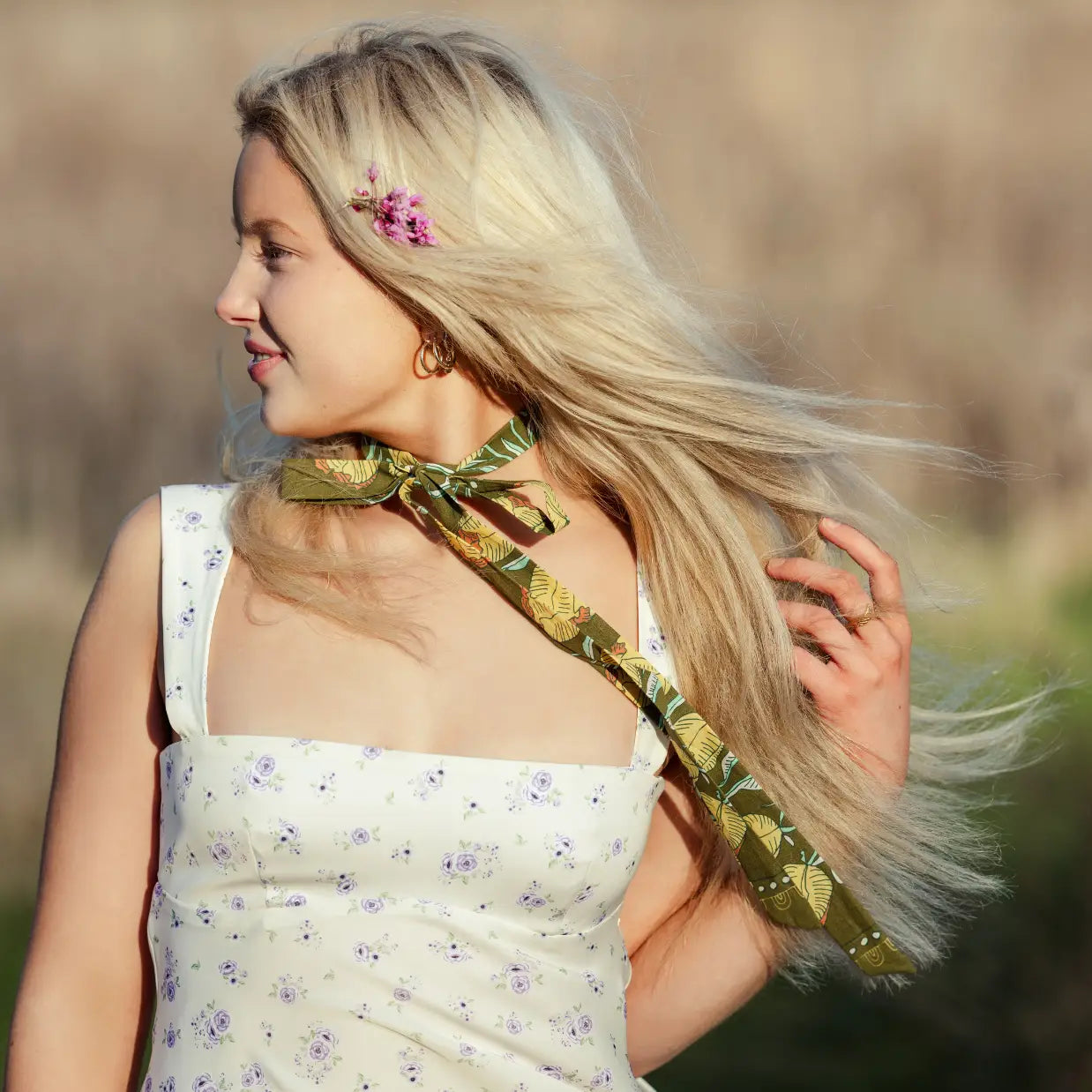 Violet Bowie Tie - No. 134