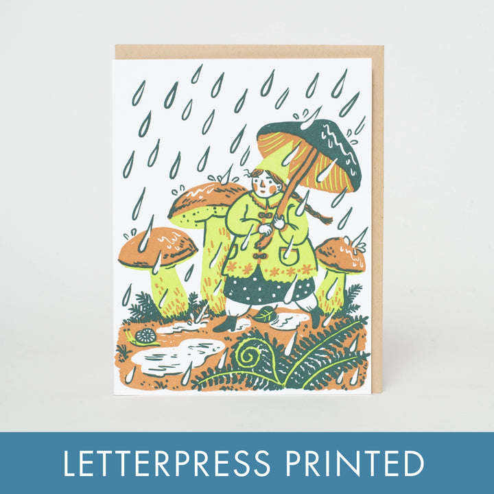 Rain Walk Gnome Card