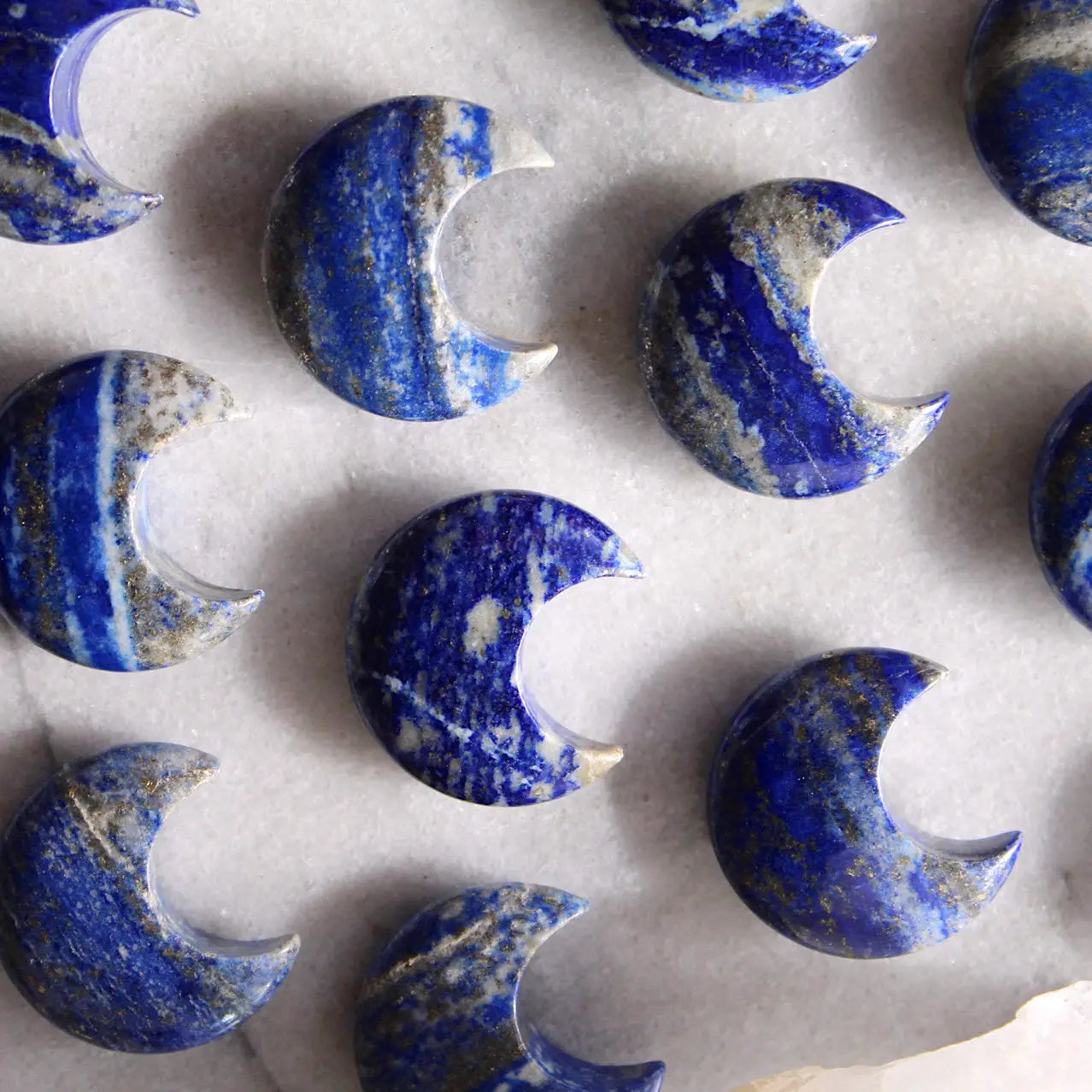 Crystal Moon Carvings - 7 Options
