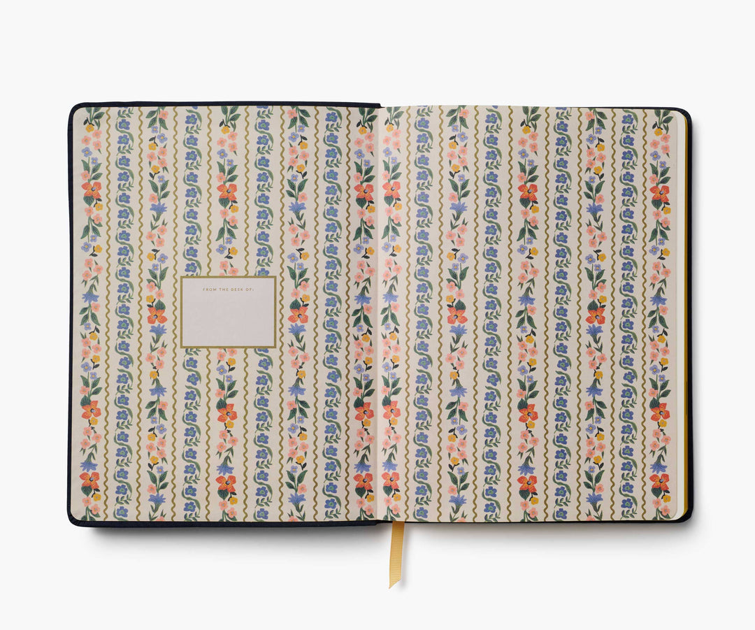 2026 Wildwood 12-Month Embroidered Book-Bound Planner