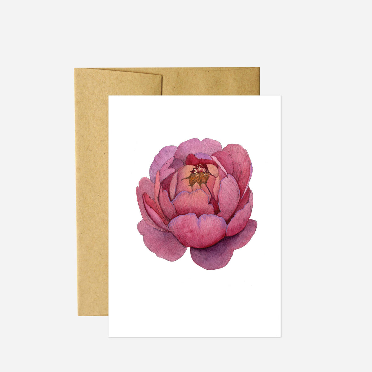 Peony Card