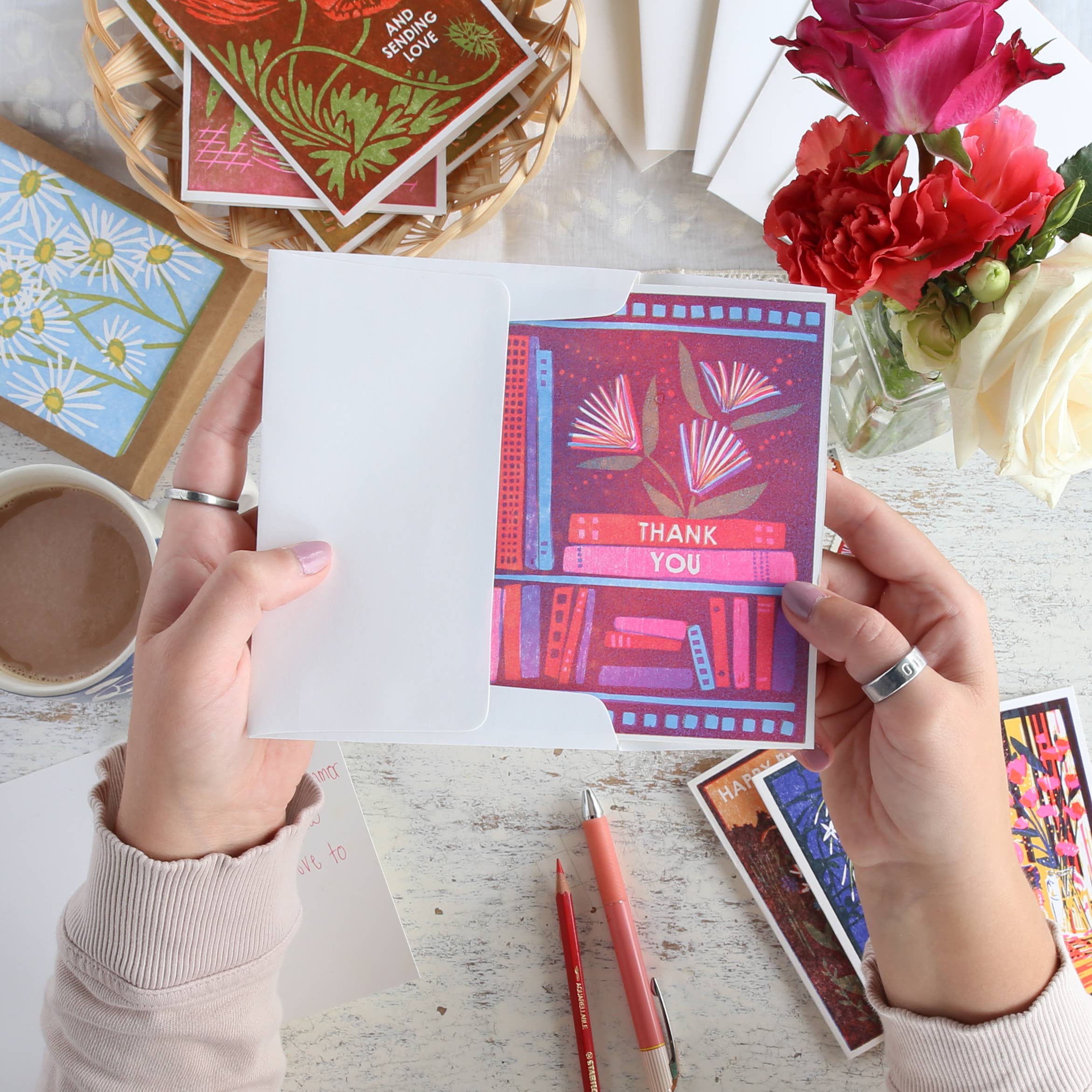 Thank You Books Card