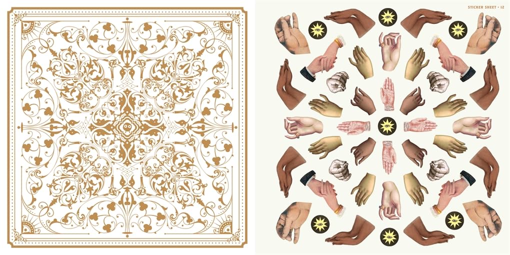 Antiquarian Sticker Book: Mandala