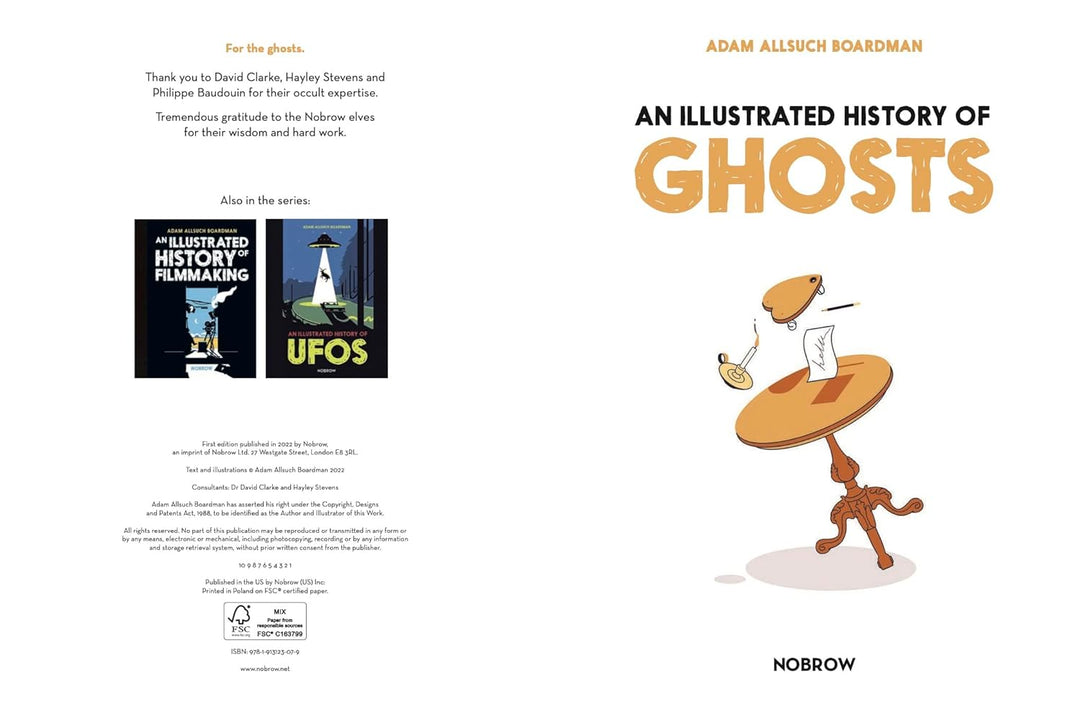 An Illustrated History of Ghosts Book