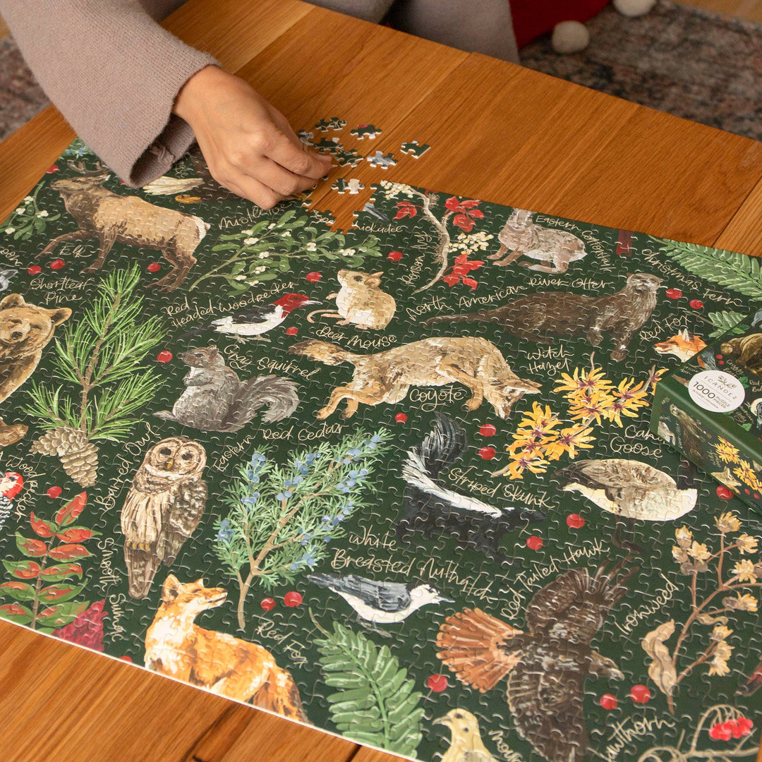 Winter Flora & Fauna - 1000 Piece Puzzle