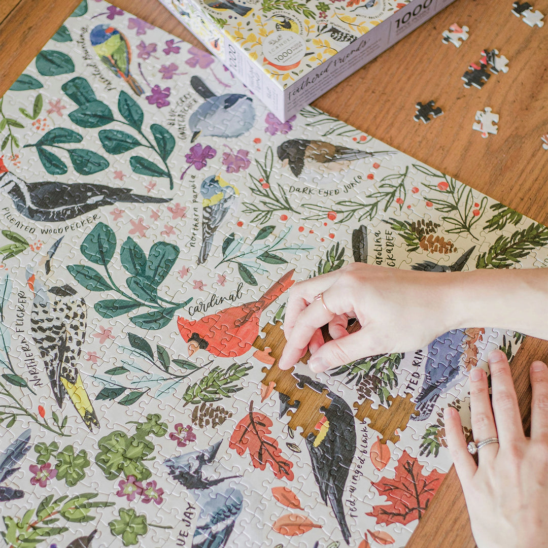 Feathered Friends - 1000 Piece Puzzle