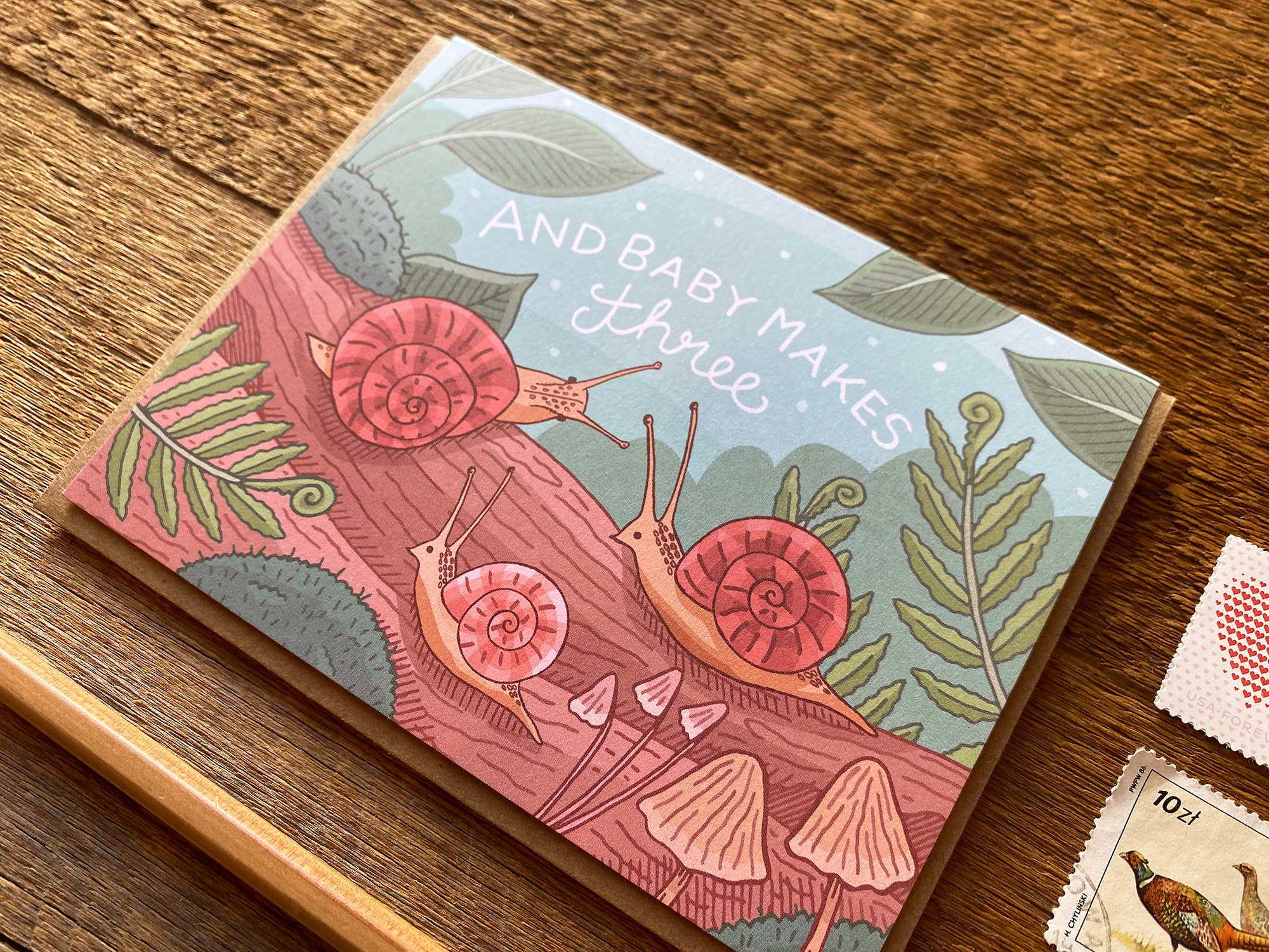 Baby Makes Three Card