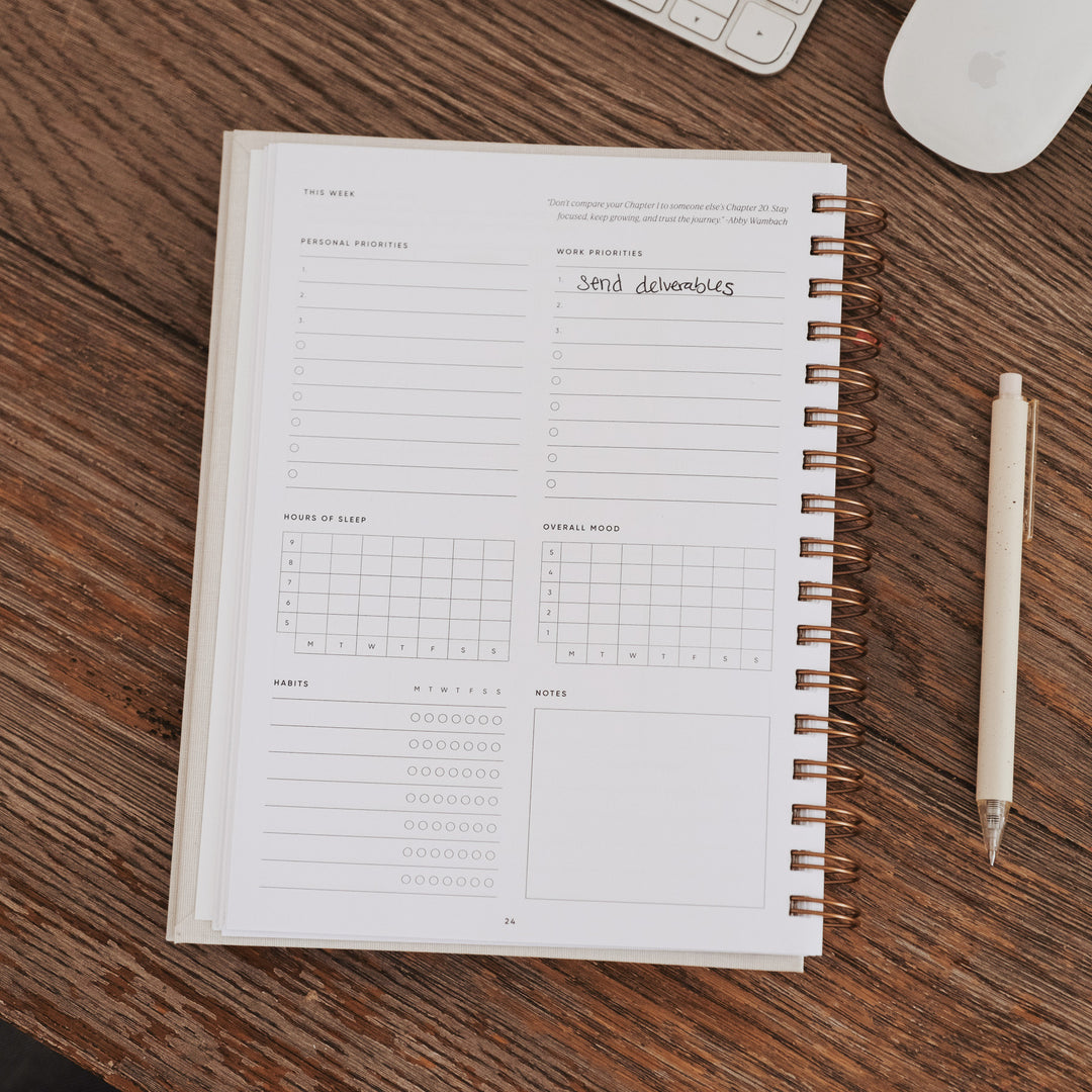 The Self-Care Planner - Sage