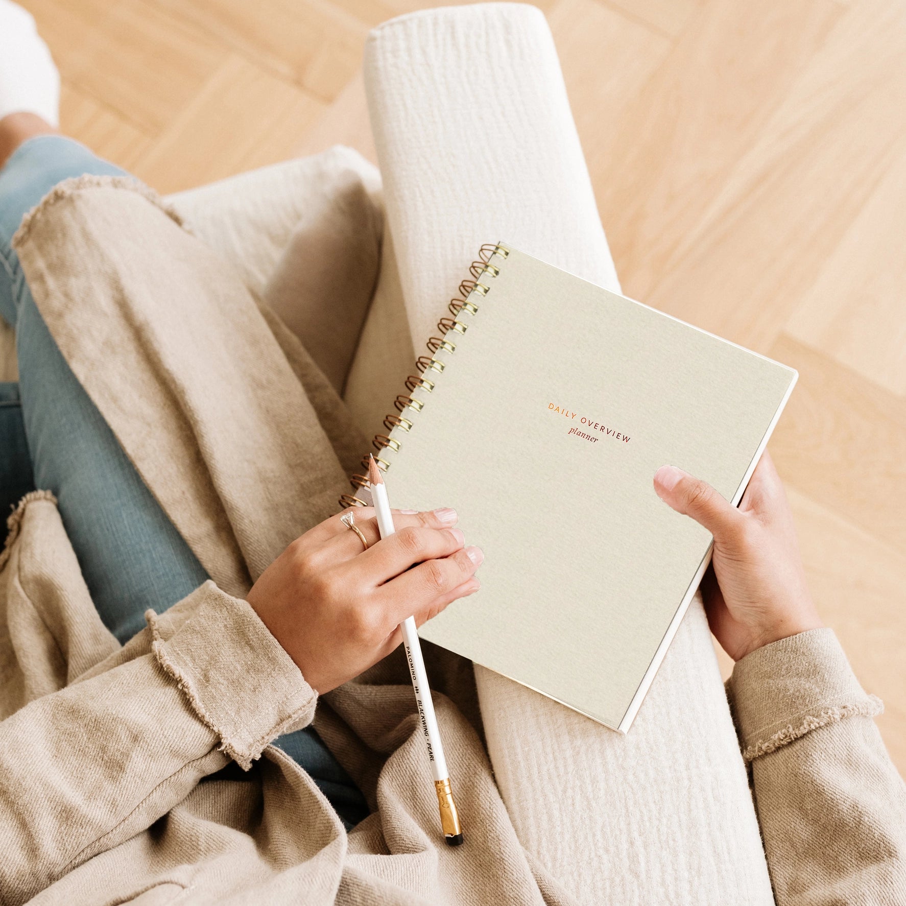 Daily Overview Planner Undated - 6 Colors