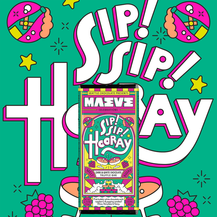 Sip Sip Hooray Chocolate Bar