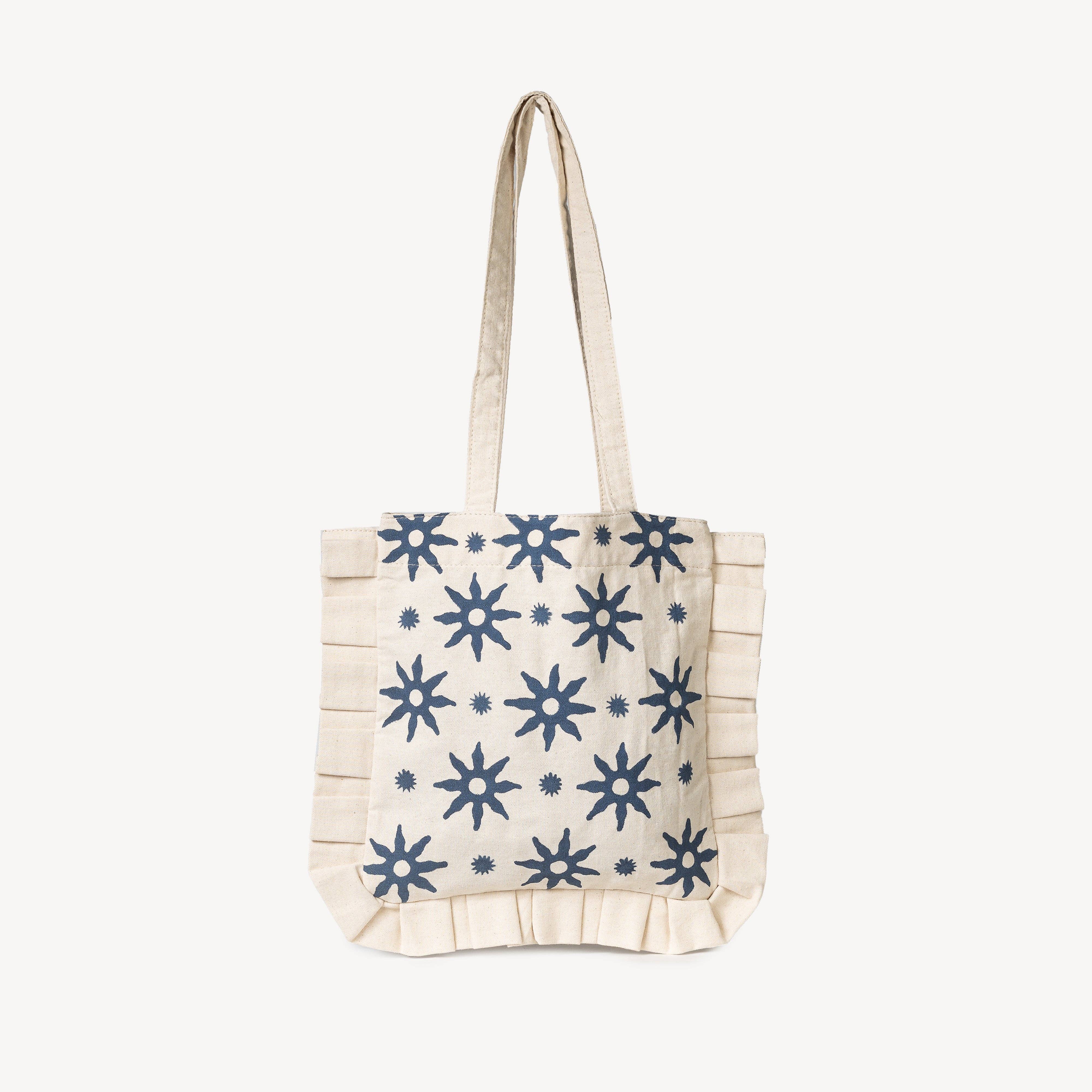 Block Printing Kit: Fern Ruffle Tote Set