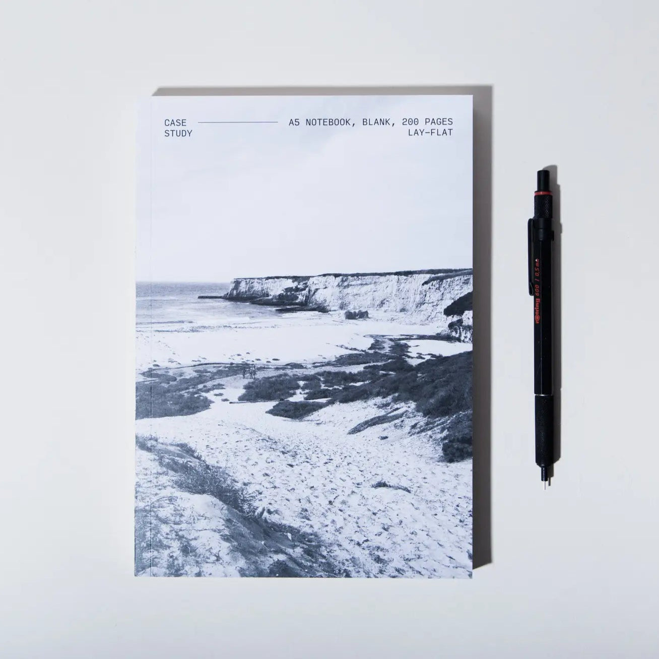 Scenic Sea Lay-Flat Notebook - By Case Study