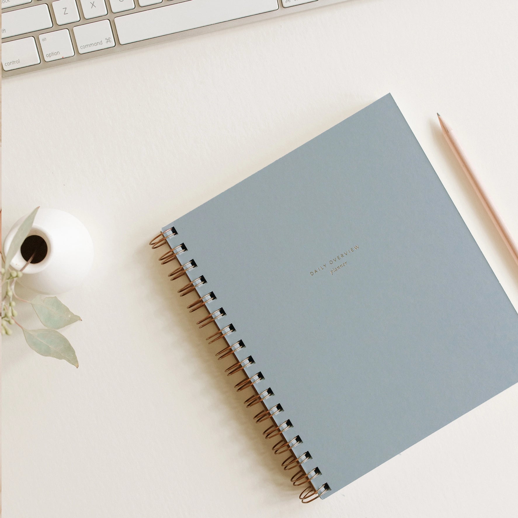 Daily Overview Planner Undated - 6 Colors