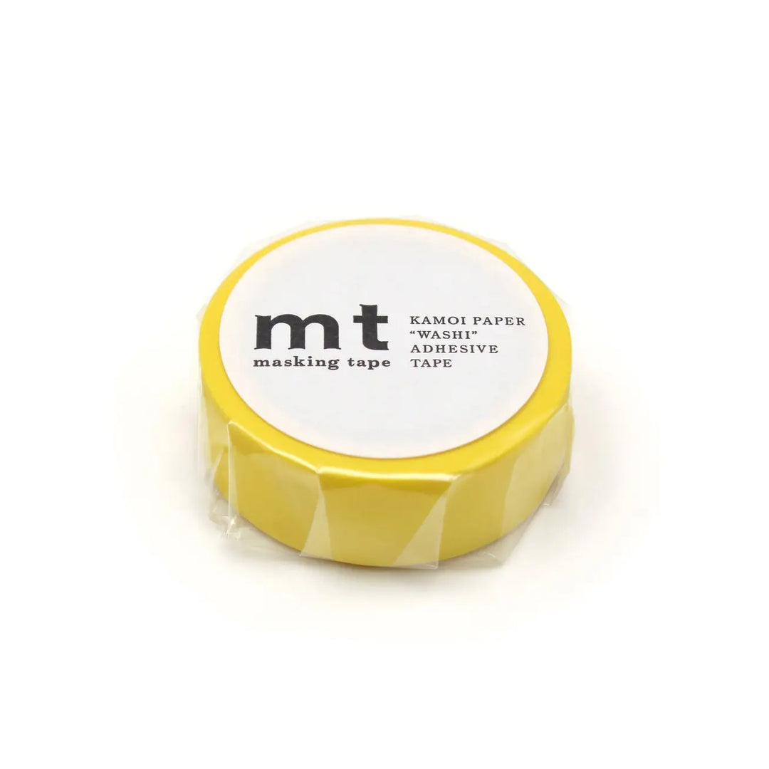 Matte Yellow Washi Tape