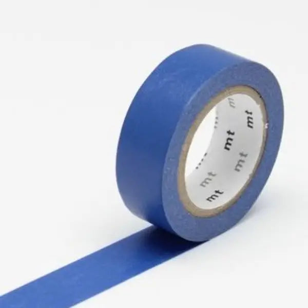 Matte Royal Blue Washi Tape
