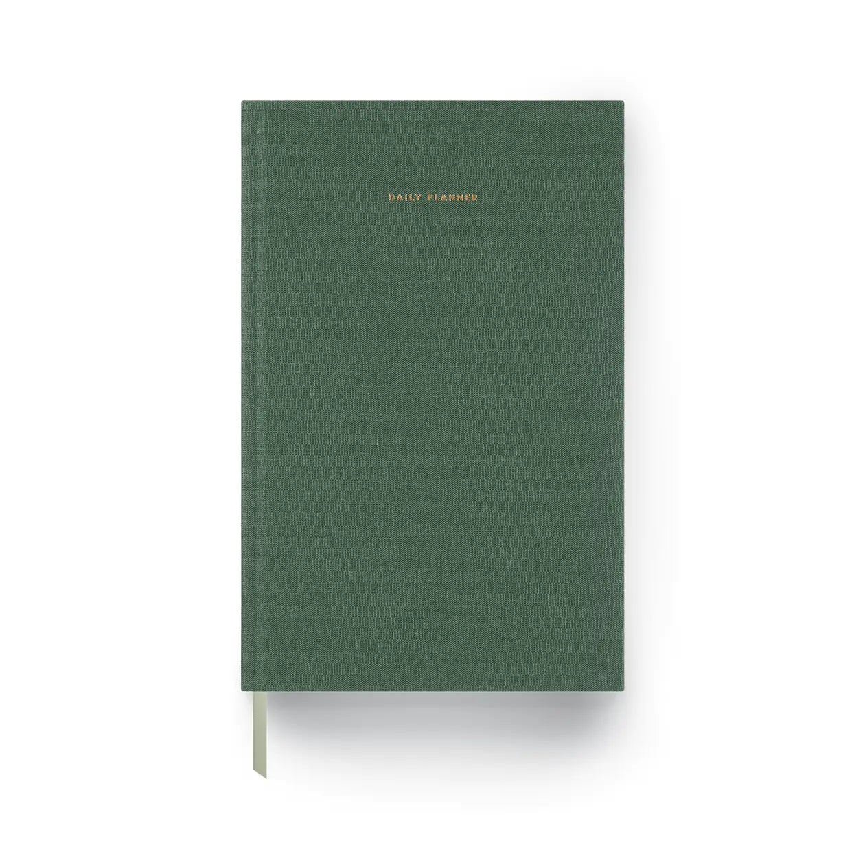 2023-2024 Appointed Hard Cover Daily Planner - Hunter Green
