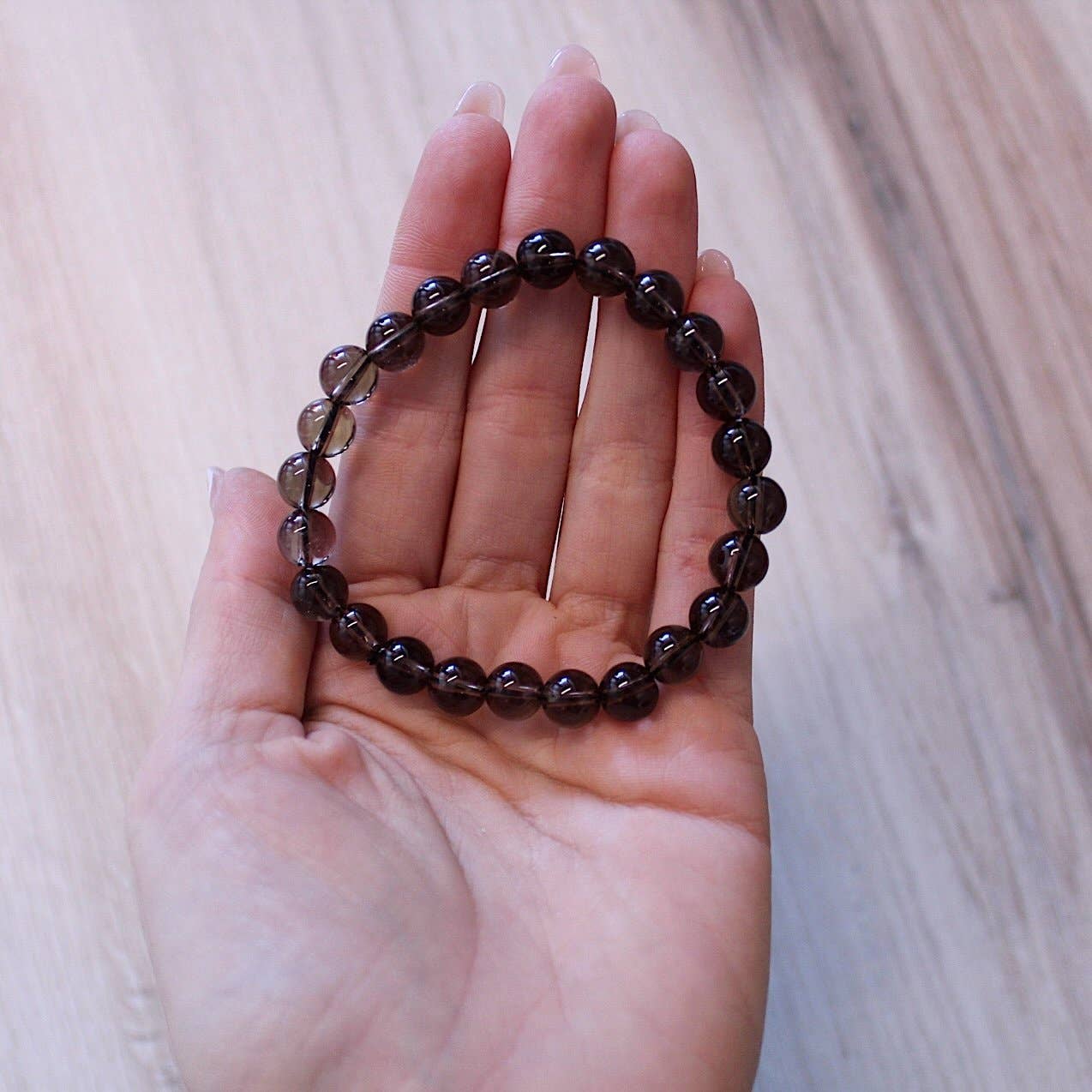 Smoky Quartz - Crystal Bracelet