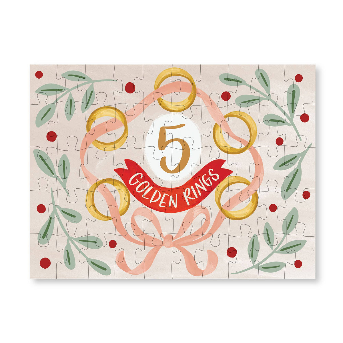 12 Days of Christmas Mini Puzzle Set of 12