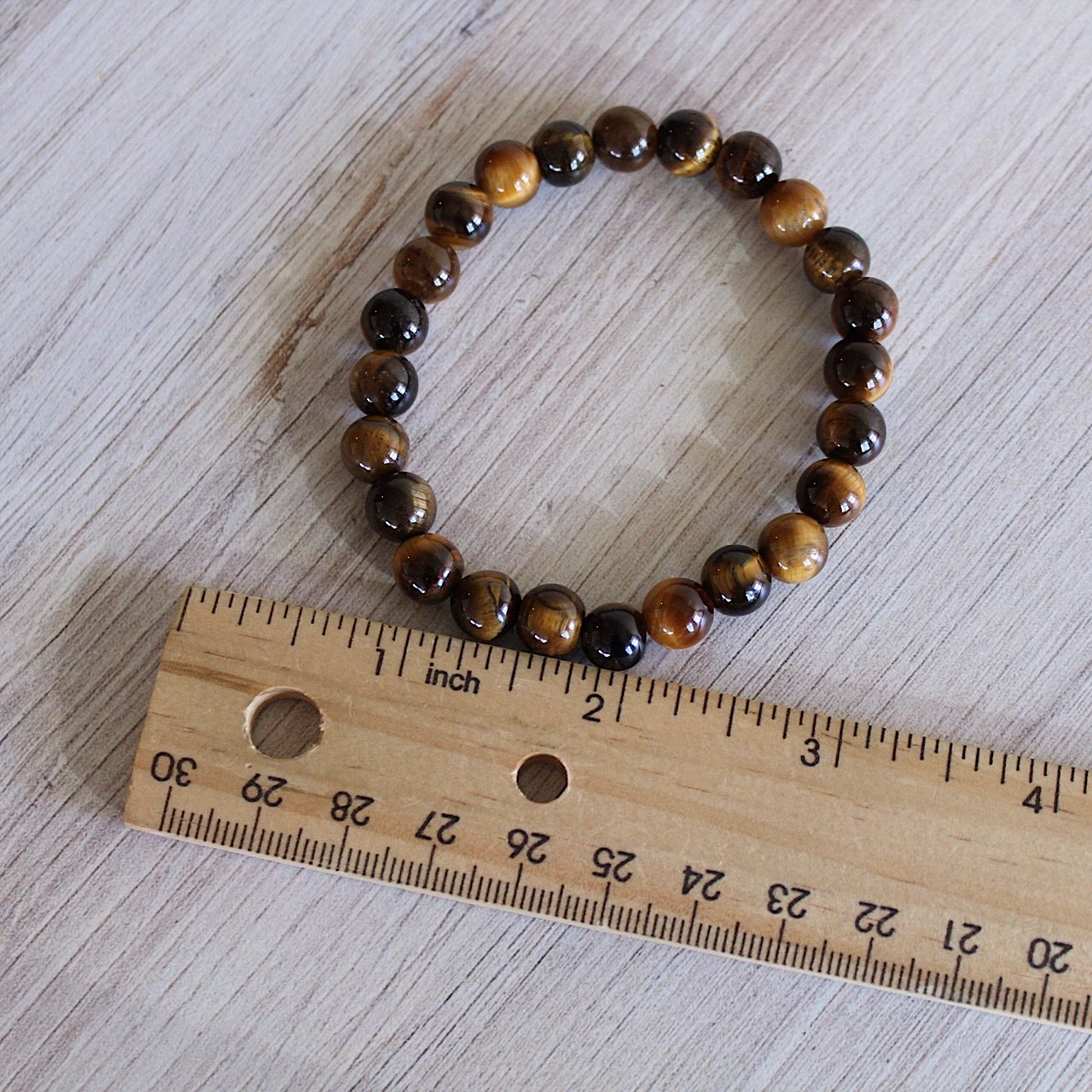 Tiger's Eye - Crystal Bracelet