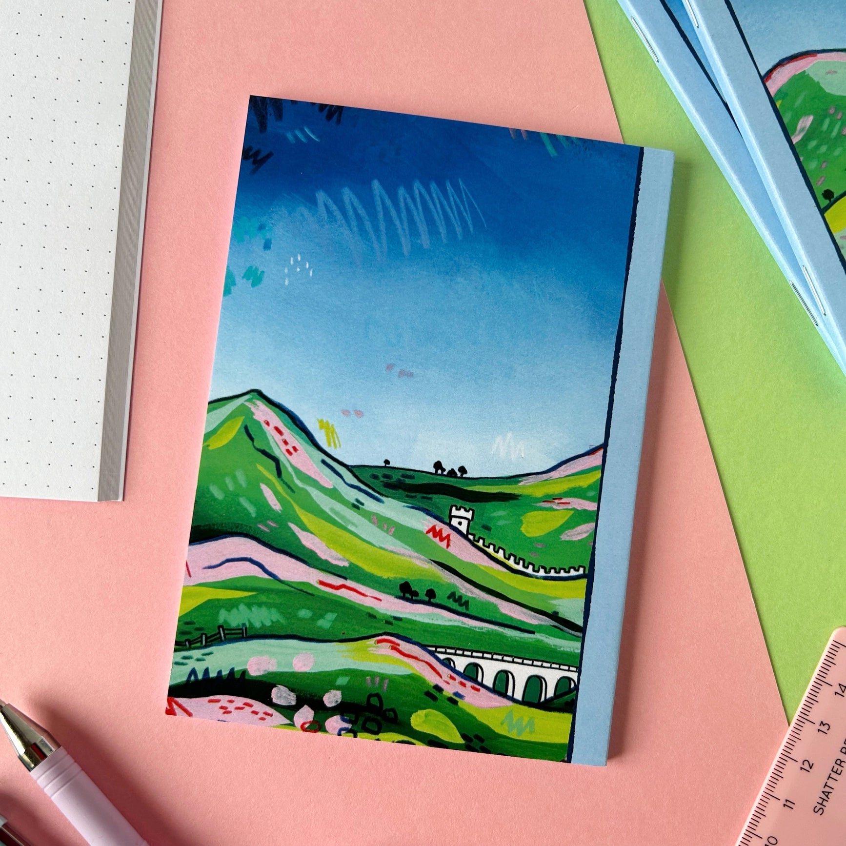 Castle Landscape Pocket Notebook