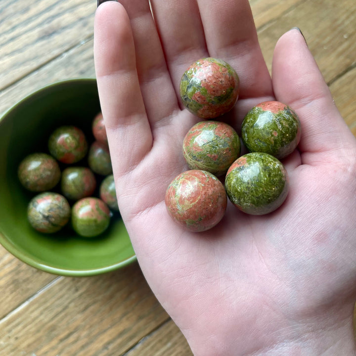 Unakite - Crystal Sphere