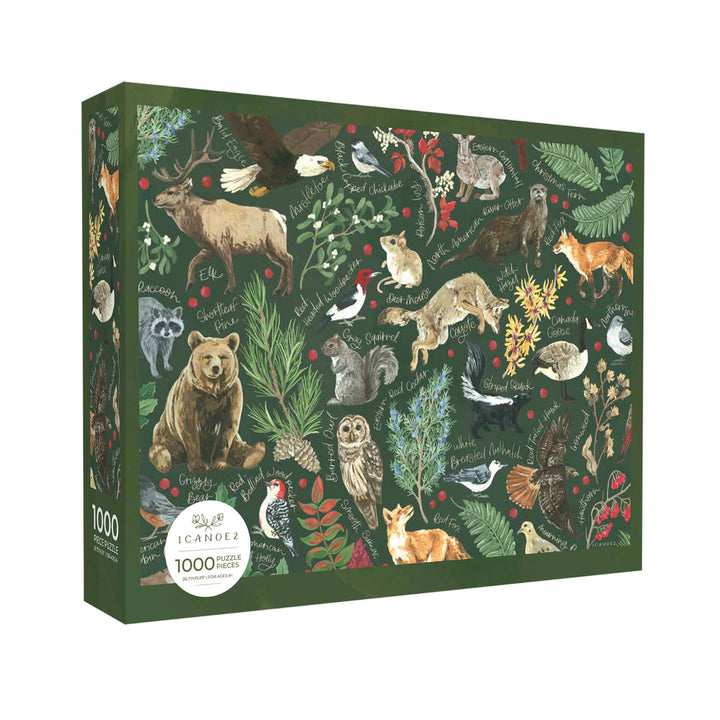 Winter Flora & Fauna - 1000 Piece Puzzle