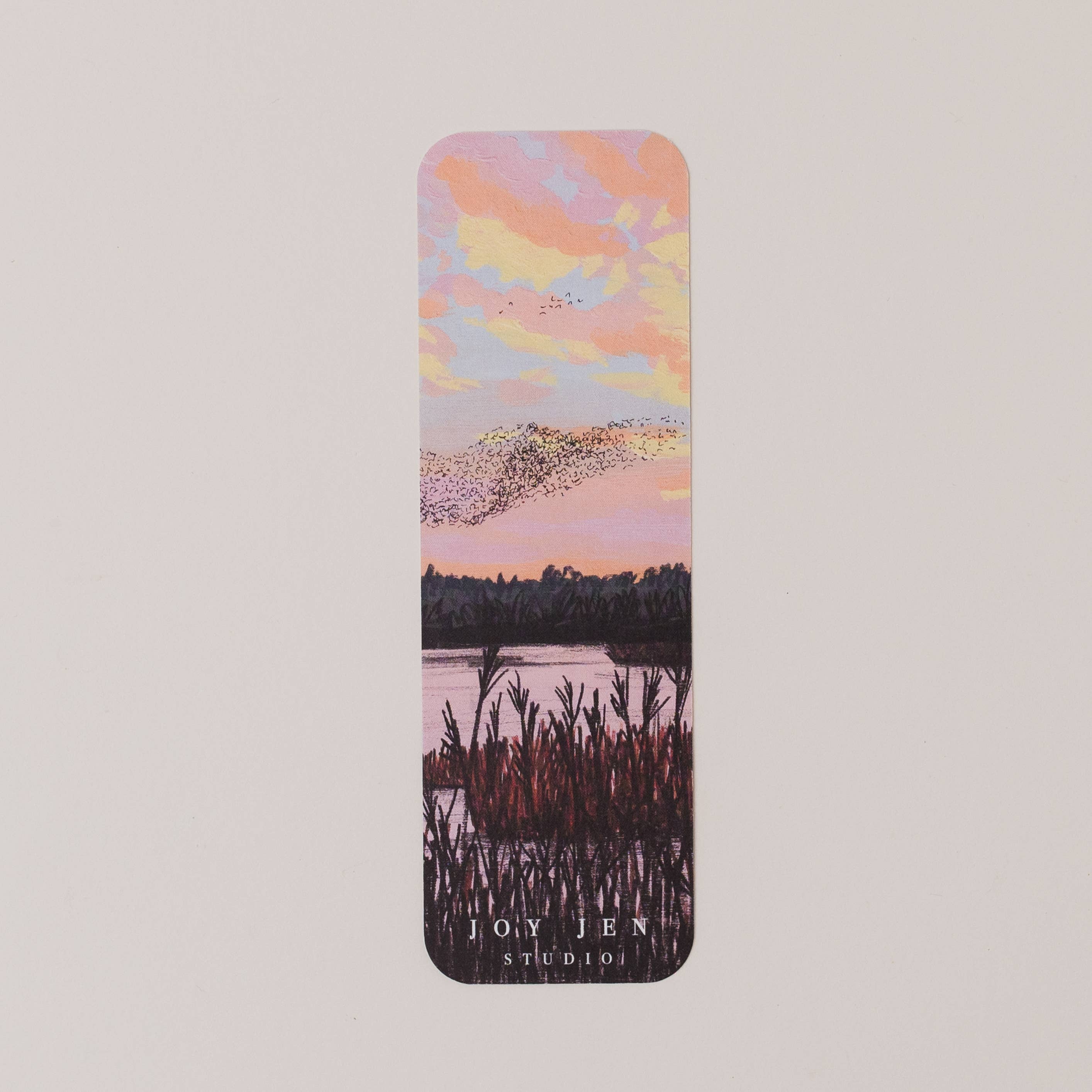 Sunset Starling Murmuration Bookmark
