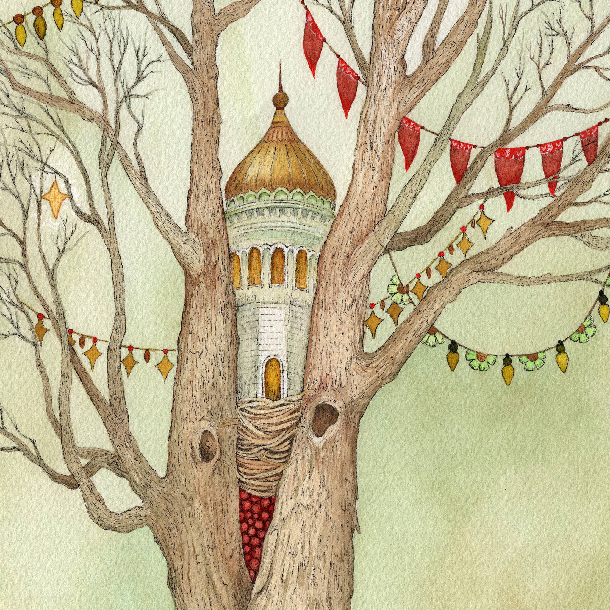 Branch Dwellers: The Crows Print - 8" x 10"