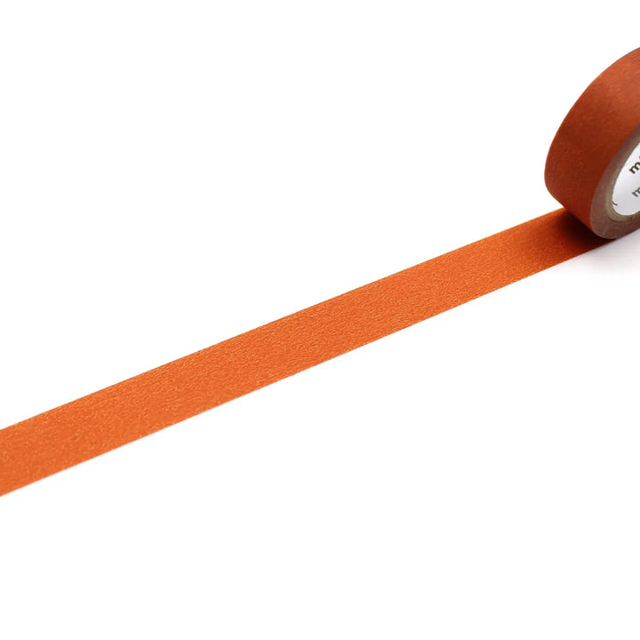 Matte Burnt Orange Washi Tape