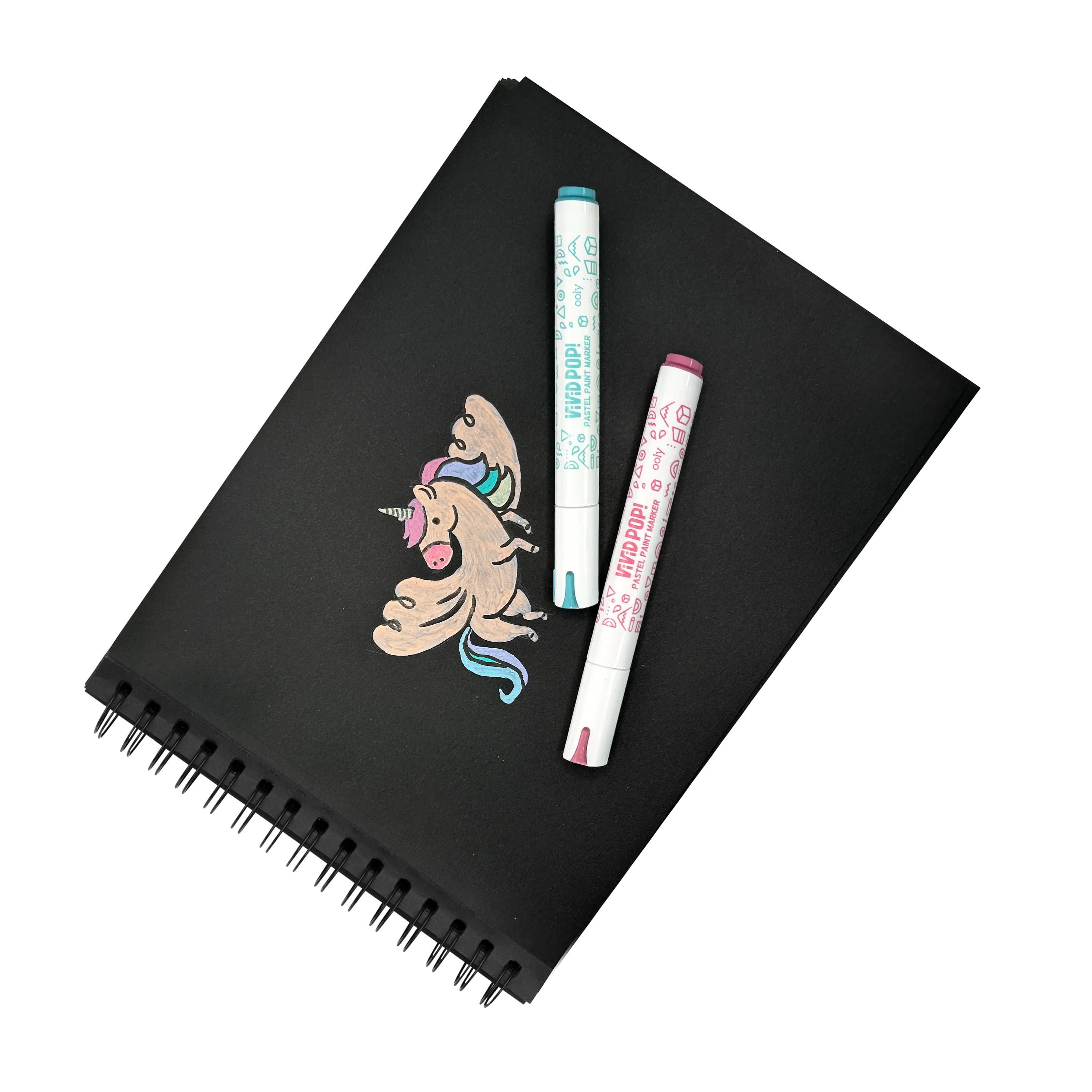 Vivid Pop Paint Markers - Pastel Set of 8