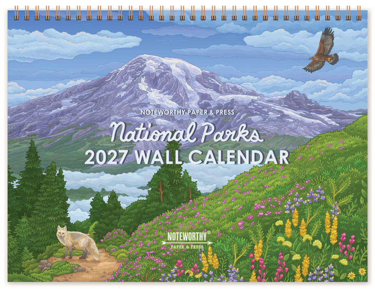 2027 National Parks Wall Calendar
