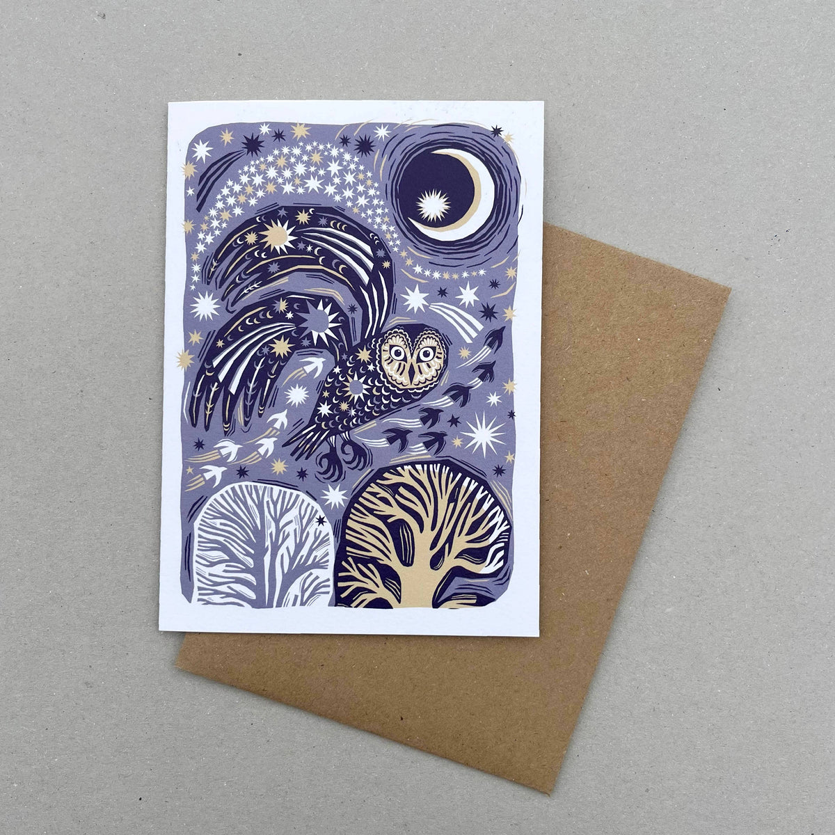 Midnight Owl Card