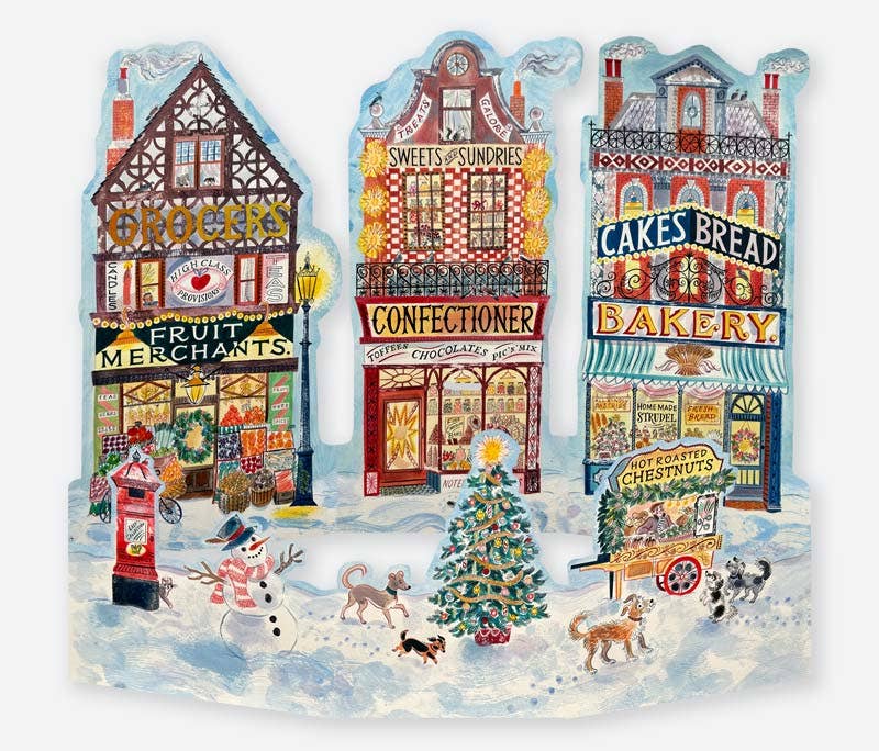 High Street Standing Advent Calendar