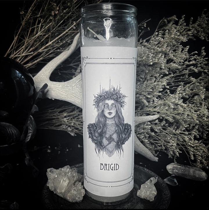 Brigid Devotional Candle Sticker