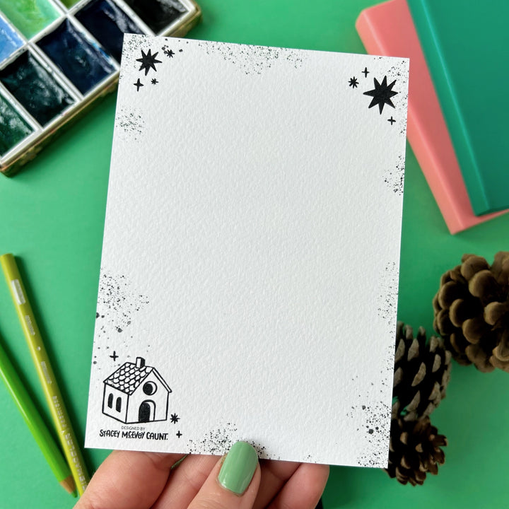 All Seeing House Postcard